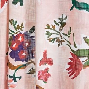 Cecilia Curtain panels(x3) by Anthropology, 50x84, blush